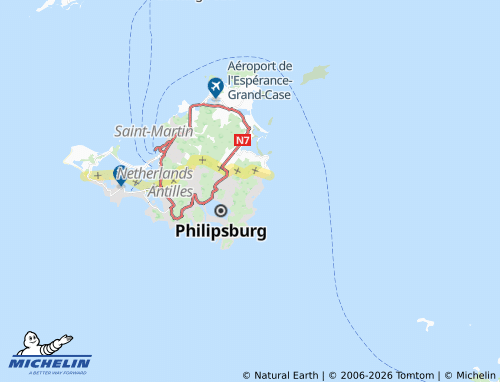MICHELIN Upper Prince's Quarter map - ViaMichelin
