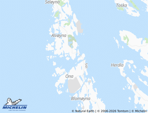 MICHELIN-Landkarte Harkestad - ViaMichelin