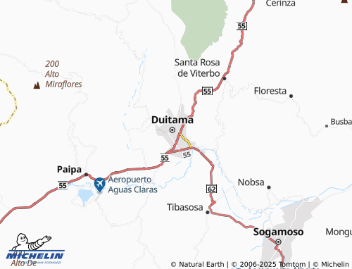 MICHELIN La Milagrosa map - ViaMichelin