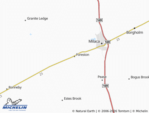 Mappa MICHELIN Foreston - ViaMichelin
