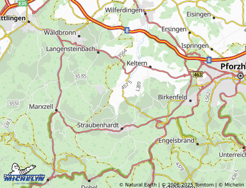 MICHELIN-Landkarte Rudmersbach - ViaMichelin