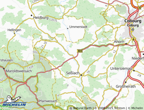 MICHELIN Dietersdorf map - ViaMichelin