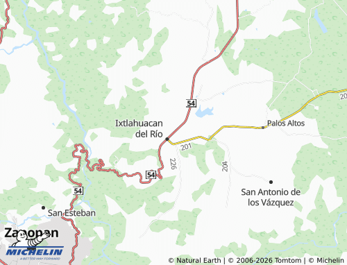 MICHELIN-Landkarte De La Cruz - ViaMichelin