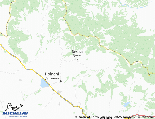 MICHELIN Desovo map - ViaMichelin