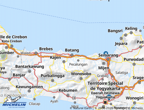MICHELIN-Landkarte Batang - ViaMichelin