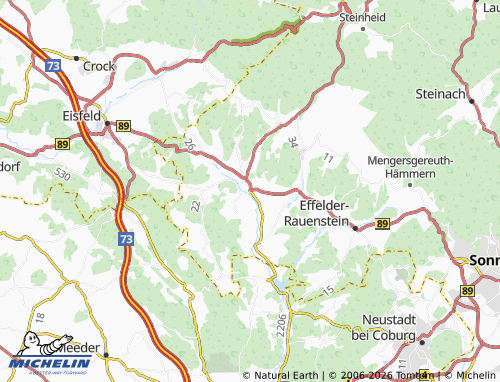 Mapa MICHELIN Schalkau - ViaMichelin
