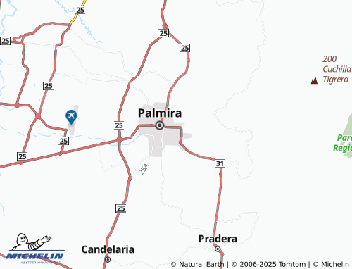 MICHELIN Urbanización Altos del Bosque map - ViaMichelin