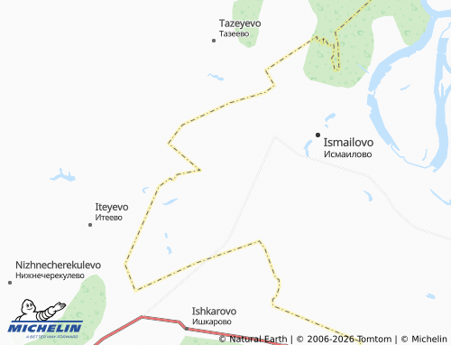 MICHELIN-Landkarte Chishma - ViaMichelin