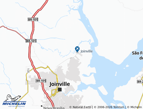 Mappa MICHELIN Aventureiro - ViaMichelin