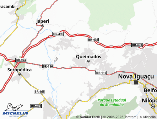 Mapa MICHELIN Jardim Campo Alegre - ViaMichelin