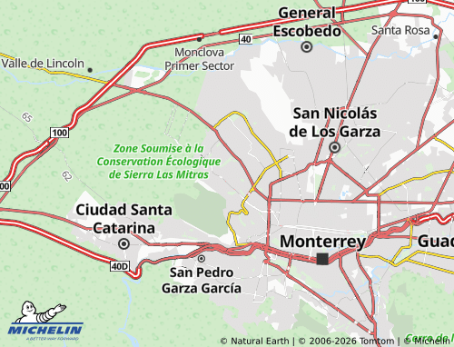 MICHELIN Rincón de Las Cumbres map - ViaMichelin