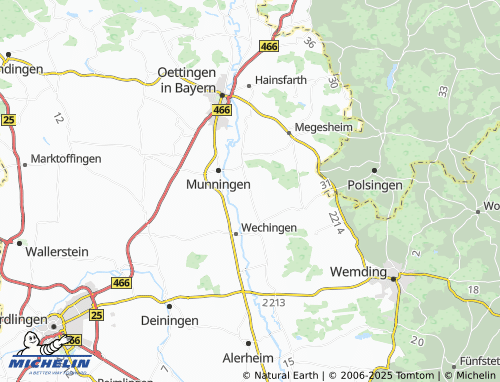 Kaart MICHELIN Schwörsheim - ViaMichelin
