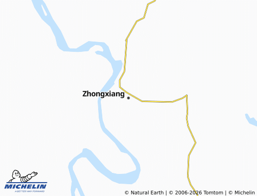 Mapa MICHELIN Zhongxiang - ViaMichelin
