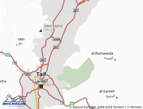 MICHELIN-Landkarte alshayabin - ViaMichelin