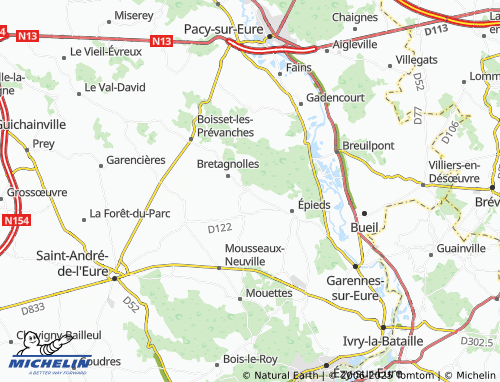 Kaart MICHELIN La Boissière - ViaMichelin