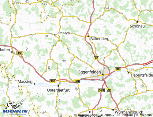 Mappa MICHELIN Mertsee - ViaMichelin