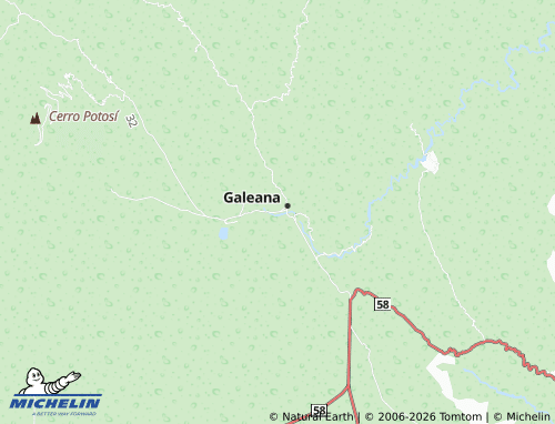 MICHELIN El Atole map - ViaMichelin