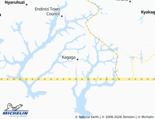 Mappa MICHELIN Kagaga - ViaMichelin