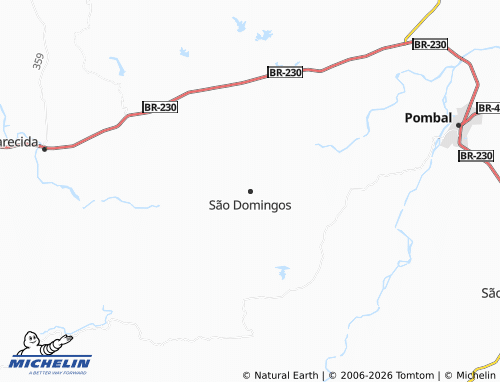 Mapa MICHELIN São Domingos - ViaMichelin