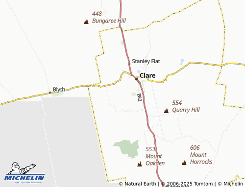 MICHELIN Emu Flat map - ViaMichelin