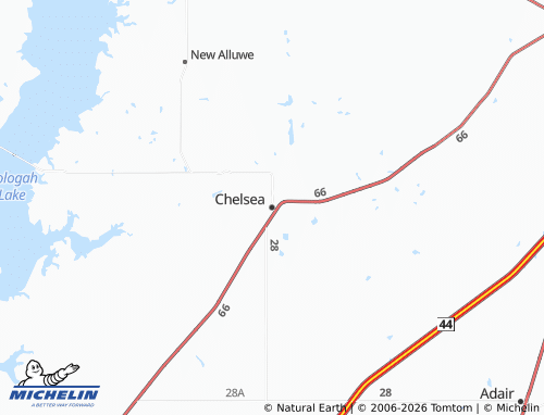 Mappa MICHELIN Chelsea - ViaMichelin