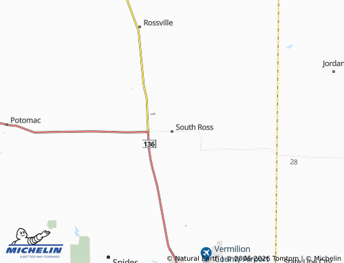 Mappa MICHELIN South Ross - ViaMichelin
