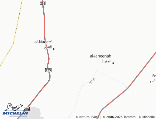 MICHELIN-Landkarte al-Shaqeeqah - ViaMichelin