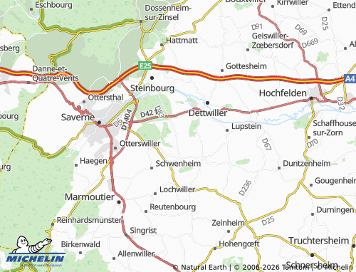 Mapa MICHELIN Waldolwisheim - ViaMichelin