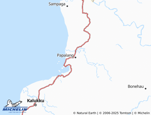 MICHELIN Papalang map - ViaMichelin