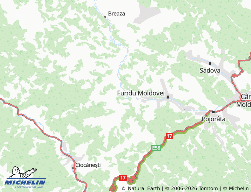 Mapa MICHELIN Colacu - ViaMichelin