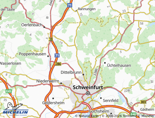 MICHELIN Hambach map - ViaMichelin