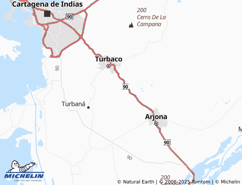 MICHELIN Las Paredes map - ViaMichelin
