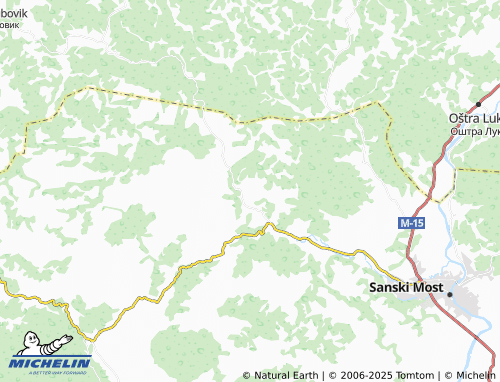 MICHELIN Okreč map - ViaMichelin