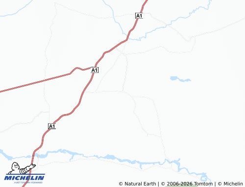 Mappa MICHELIN Dandin-Mahe - ViaMichelin