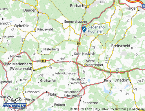 MICHELIN Stein-Neukirch map - ViaMichelin
