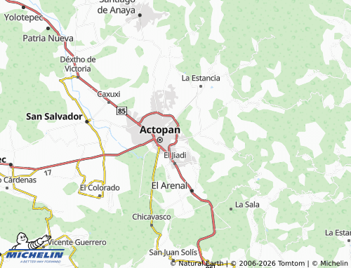 Mapa MICHELIN Villa San Miguel - ViaMichelin