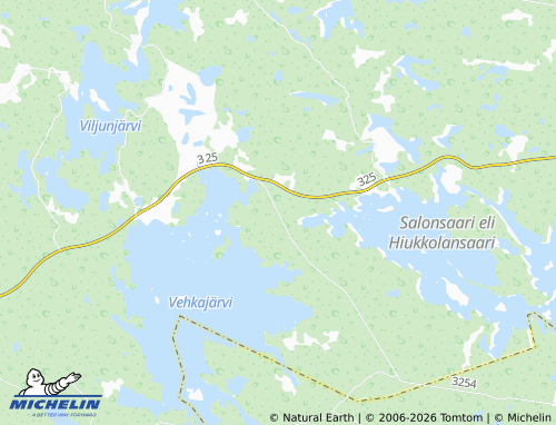 MICHELIN-Landkarte Sahankulma - ViaMichelin