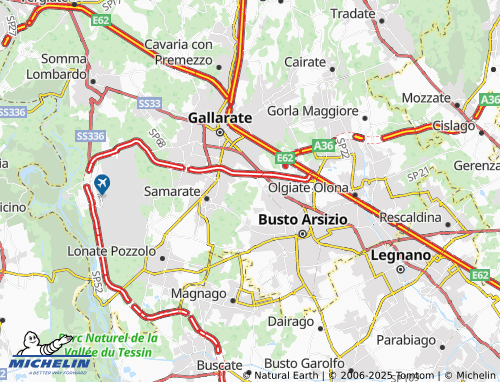 Mapa MICHELIN Cascina Tangit - ViaMichelin