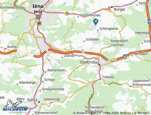 MICHELIN Laasdorf map - ViaMichelin