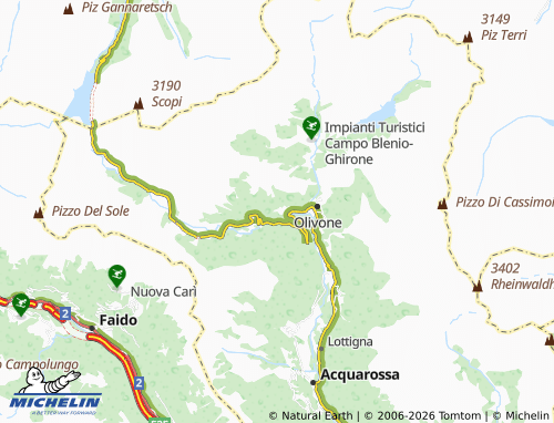 Mapa MICHELIN Sommascona - ViaMichelin