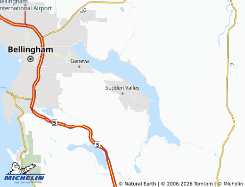 Mappa MICHELIN Sudden Valley - ViaMichelin