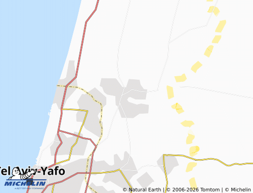 Mappa MICHELIN Kefar Sava - ViaMichelin