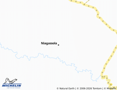 Mappa MICHELIN Niagassola - ViaMichelin