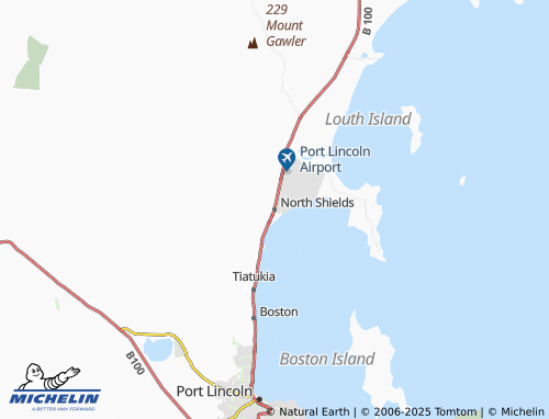 MICHELIN North Shields map - ViaMichelin