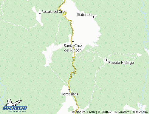 Kaart MICHELIN El Potrerillo del Rincón - ViaMichelin