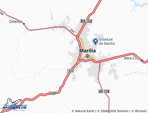 Mapa MICHELIN Vila Maria - ViaMichelin