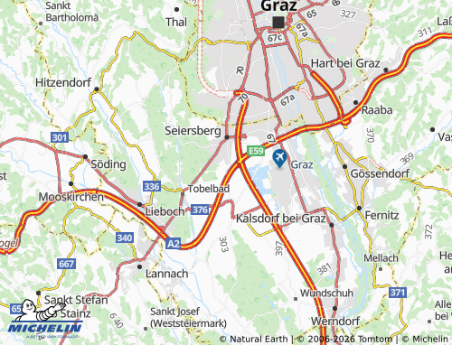 Mapa MICHELIN Windorf - ViaMichelin