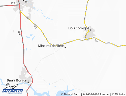 Mapa MICHELIN Chácara Feltre - ViaMichelin