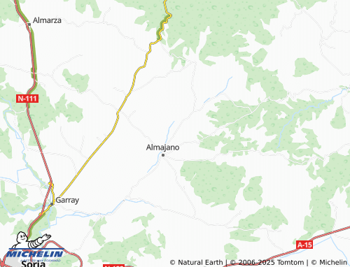 MICHELIN Cirujales del Río map - ViaMichelin