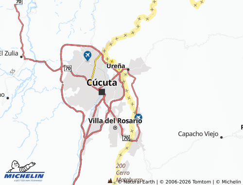 Mapa MICHELIN Las Margaritas - ViaMichelin